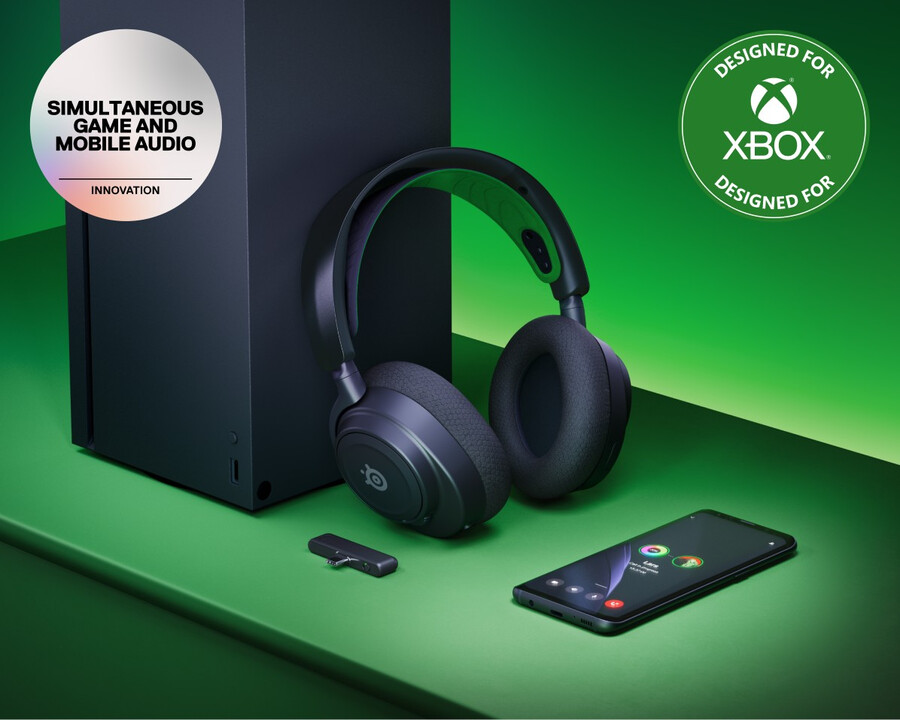 arctis nova 7x wireless - plettet æske