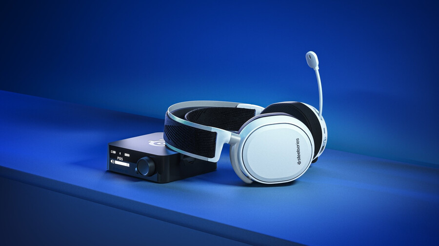 arctis pro trådløs - hvid