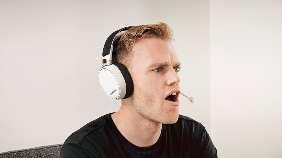 arctis pro trådløs - hvid