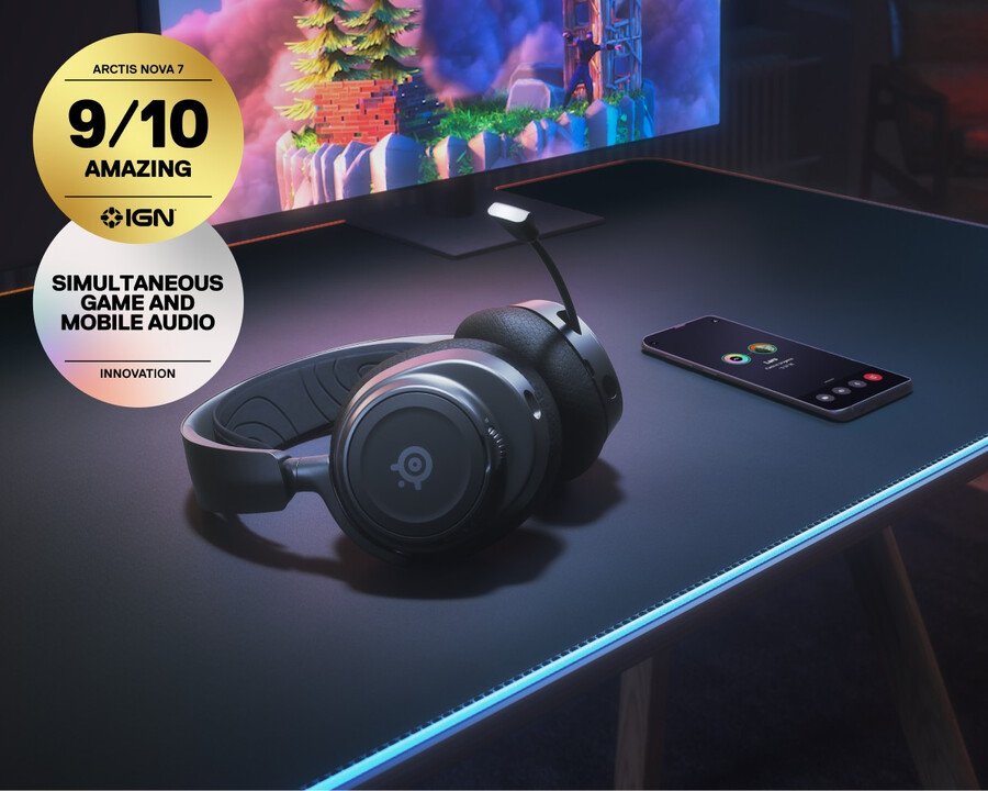 arctis nova 7 trådløs