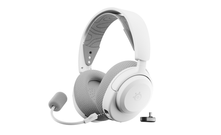 arctis nova 3p trådløs til playstation - hvid