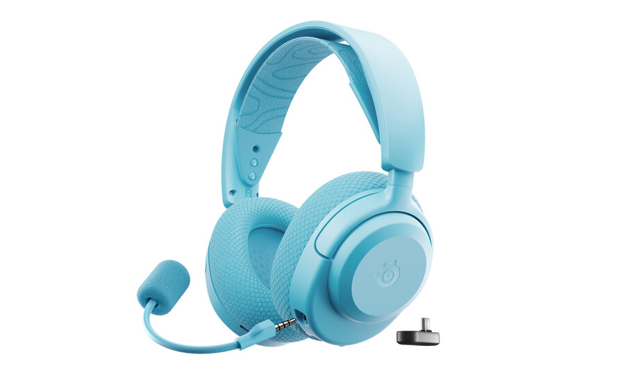 arctis nova 3p trådløs til playstation - aqua