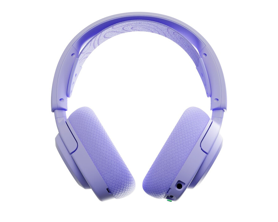 arctis nova 3p trådløs til playstation - lavendel