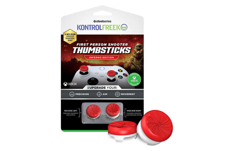 førstepersonsskydespil - thumbsticks - inferno edition xbox