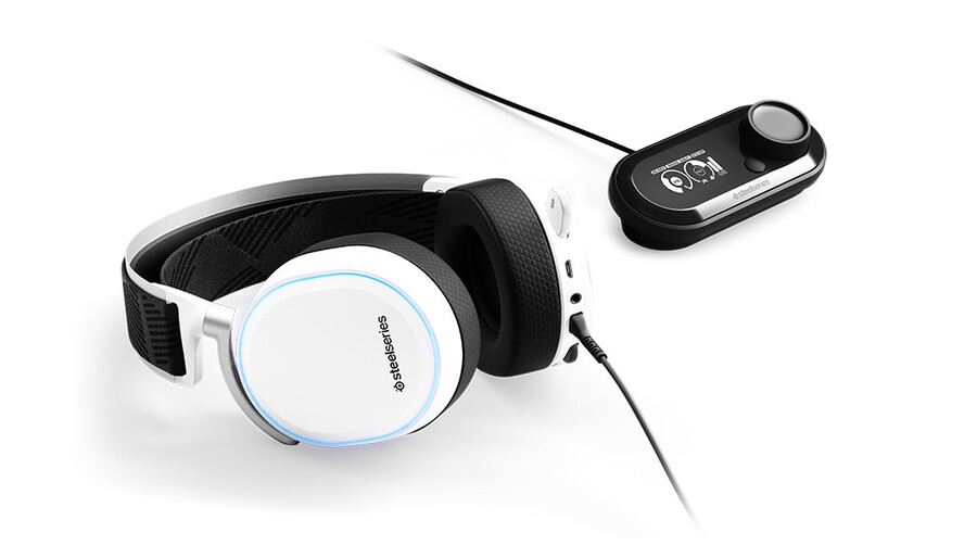 arctis pro gamedac hvid