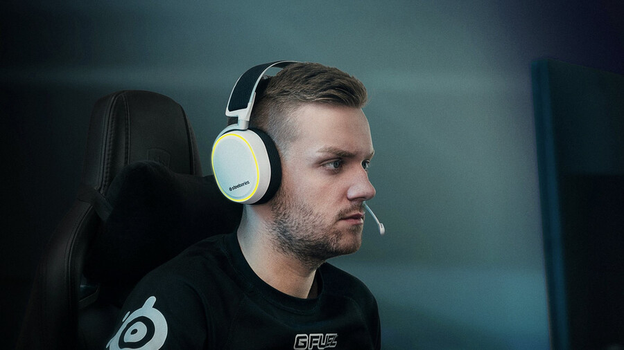 arctis pro gamedac hvid