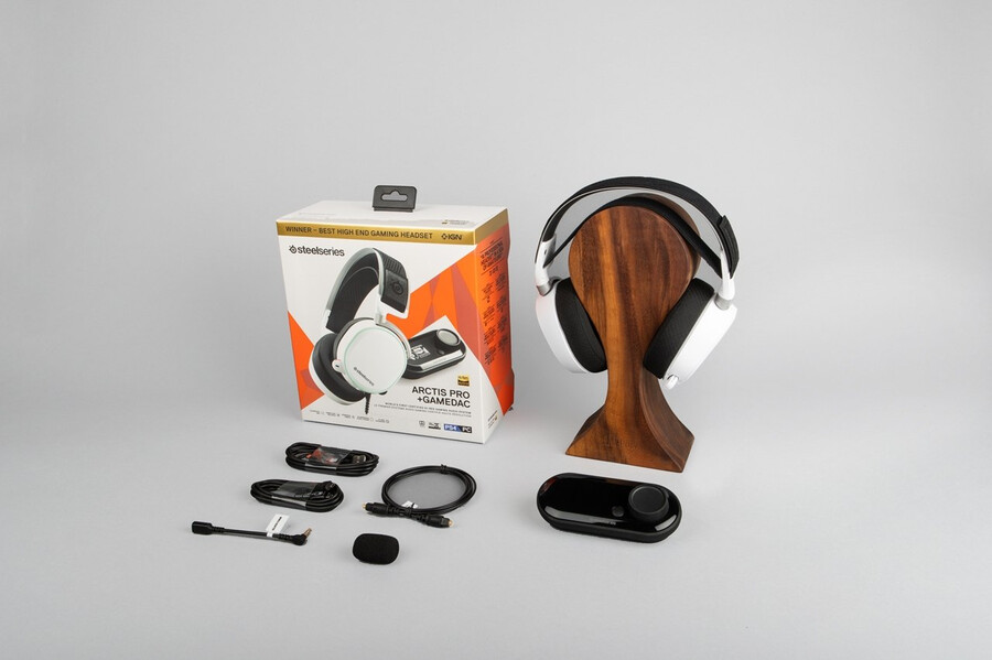 arctis pro gamedac hvid