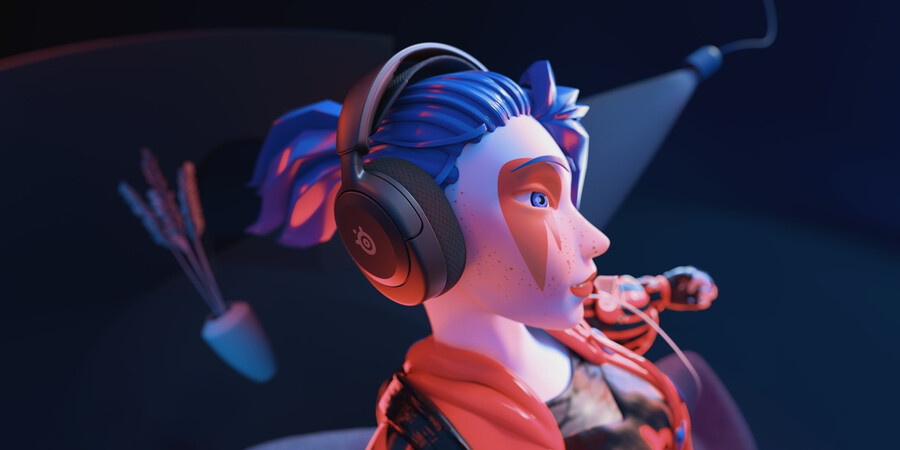 arctis nova 1 - sort